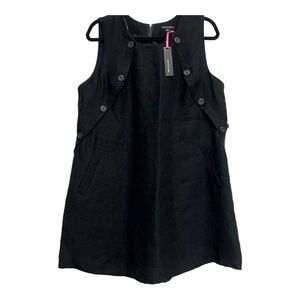 I Heart Ronson Black Casual Midi Shift Dress Plus Size XL